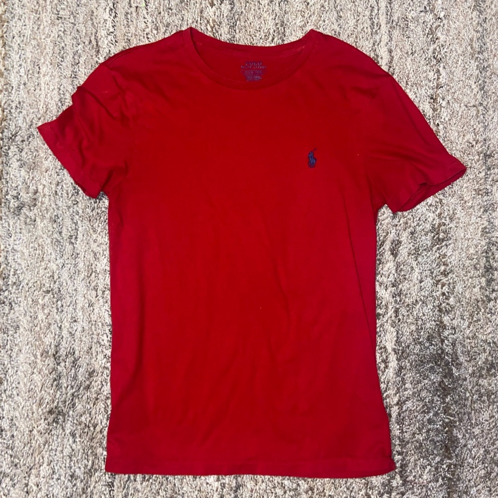 Red Polo Tee